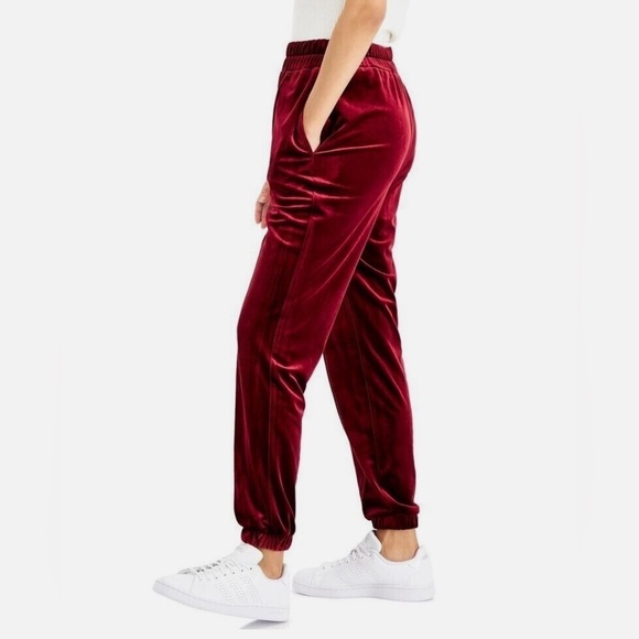 INC International Concepts Pants - NWT I.N.C. Women’s Velvet Jogger Pants Size L